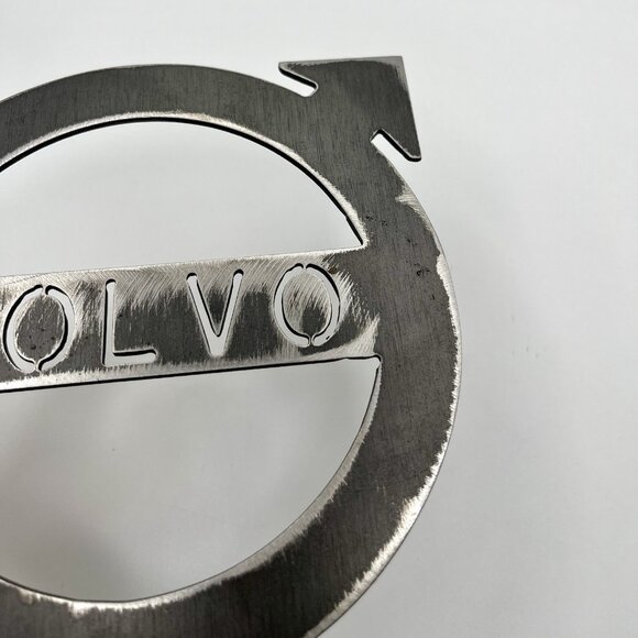 Custom Volvo Logo Metal Wall Art Steel Cutout Sign for Garage Workshop Man Cave - Picture 3 of 5